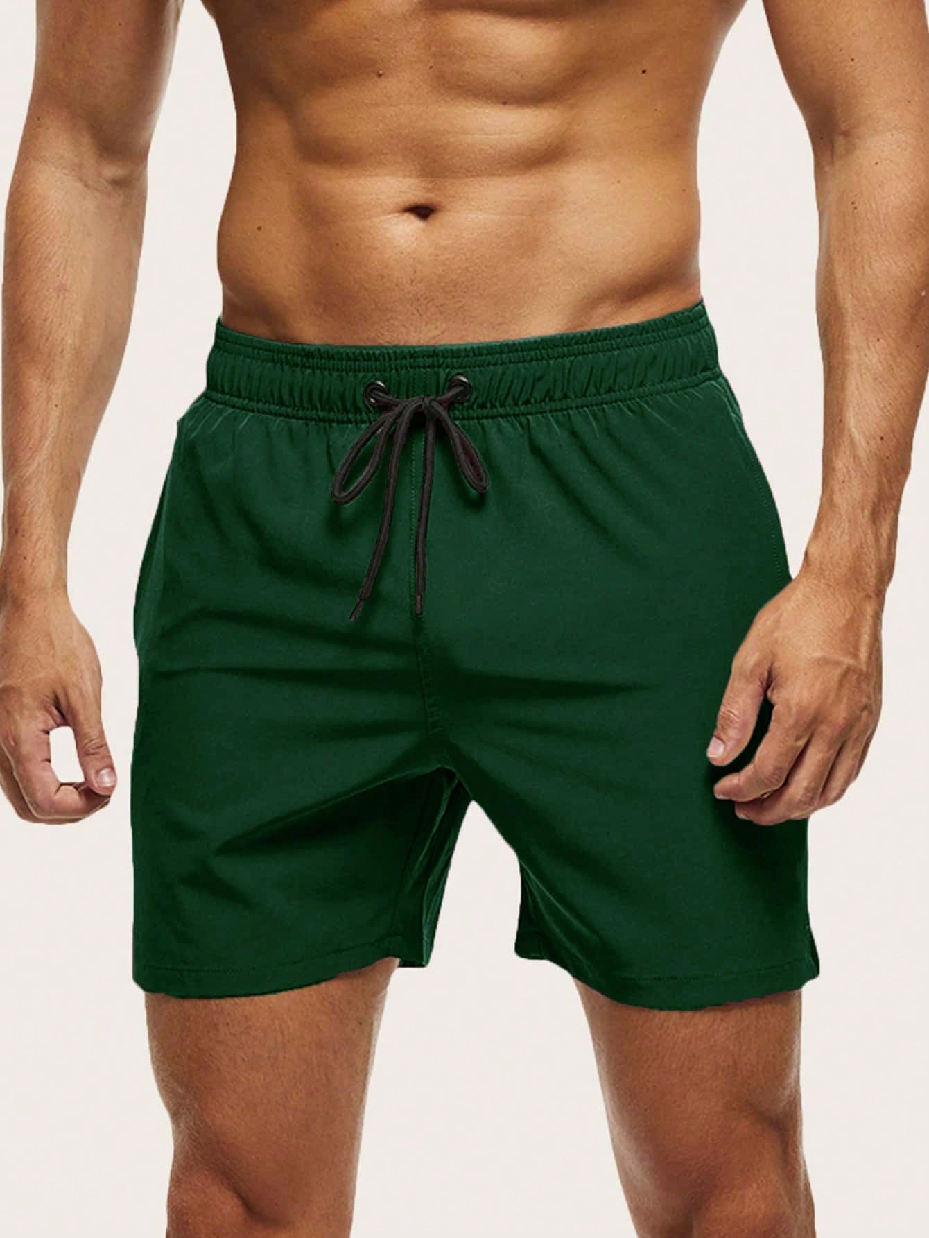 Nowoczesne Męskie Spodenki Kąpielowe Szybkoschnące na Lato