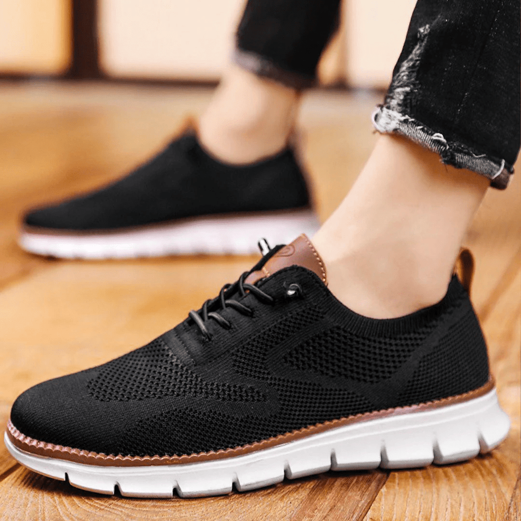 Buty Męskie Luca – Lekkie Sneakersy z Oddychającego Materiału