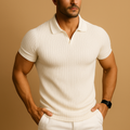 Lorenzo – Męska Koszulka Polo Slim Fit z Luksusowym Wykończeniem