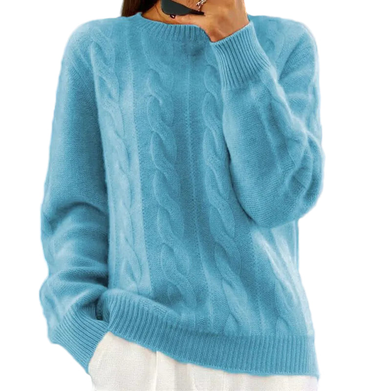 Sweter Celine – Ekskluzywny Wełniany Model z Klasycznym Splotem